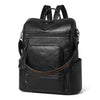 Vegan Leather Laptop Backpack for Women 15.6 inch Work Backpack Fashion Travel Backpack Purse for Business College