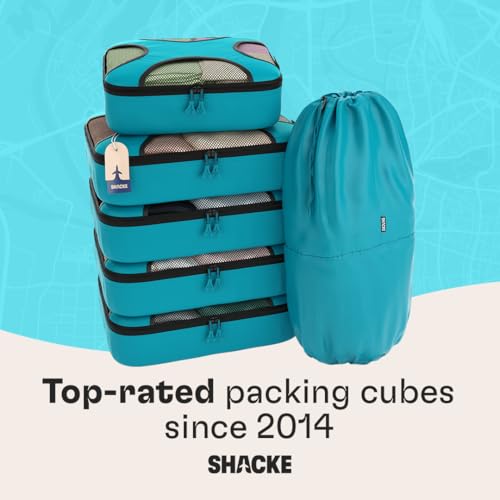 Packing Cubes for Travel 6 Set (5 Count)