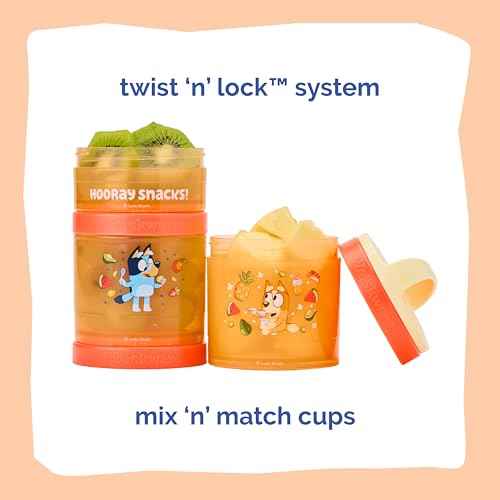 Bluey Stackable Snack Containers for Babies