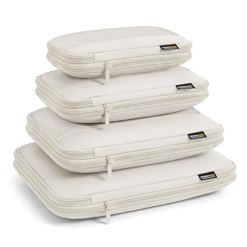 4 Piece Compression Packing Cubes for 3 (4 Count)