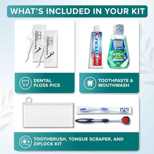 Toothpaste and Toothbrush Set (100 Count)