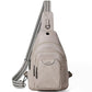 10L Crossbody Sling Bag for Women Men Anti Theft Cross Body Fanny Pack Belt Bag Purse Gifts for Women Faux Leather