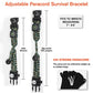 20 in 1 Survival Paracord Bracelet Adjustable Gear Kit with SOS LED Light