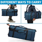 100L Foldable Rolling Duffel Bag with 2 Wheels