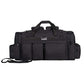 Tactical Range Duffel Heavy Duty Large Gear Duffle Durable Quality Travel Sports Gym Equipment Bag Military Molle with Lockable Zippers with US Flag Patch 33 Inch Black