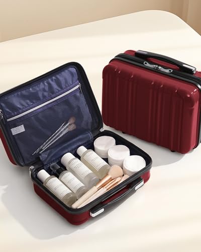 Luggage Set Lightweight and Durable Hardshell (5 Count)