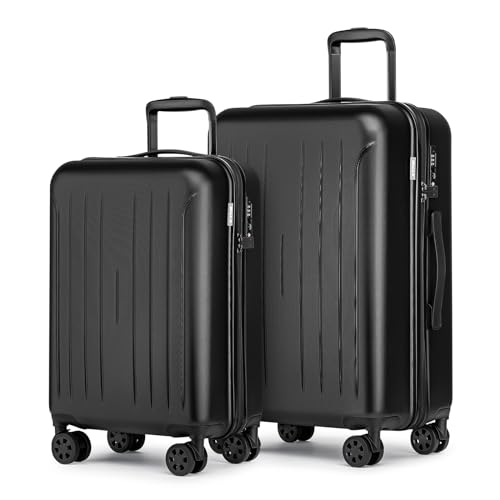 Luggage Sets 2 Piece Hardshell Suitcase with TSA Lock (2 Count)