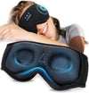 Sleep Mask Bluetooth Headphones Weighted Sleeping Mask 3D Eye Mask Pressure Relief Night Sleep Eye Mask Music Sleeping Headphones for Side Sleepers Meditation Gifts for Men Women