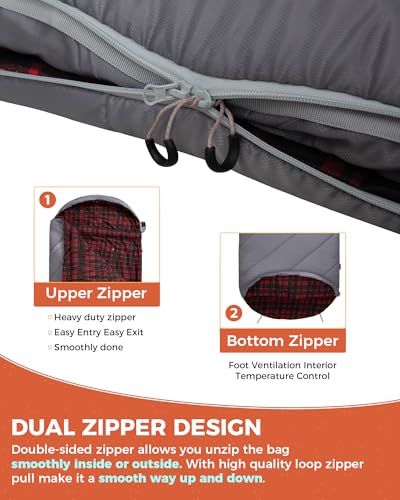 Heated Sleeping Bag for Adults
