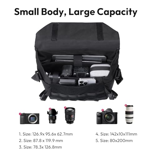BC08 Sling Camera Case 9L with Tripod Holder