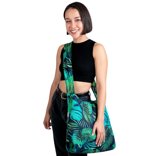 Sling 19L Foldable Packable Crossbody Grocery Bag for Men & Women