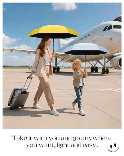 Mini Travel Umbrella with Case