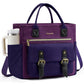 Insulated Lunch Bag Women (Blue Purple-Eggplant Purple-Black / 15L)