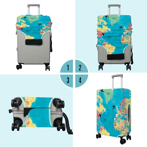Travel Luggage Cover Suitcase Protector Fits 18