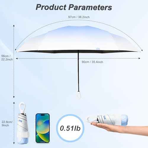 Gradient UV Umbrella UPF 50+