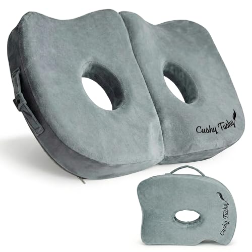 Seat Cushion Premium Foldable Sit Bone Cushion for Pressure Relief