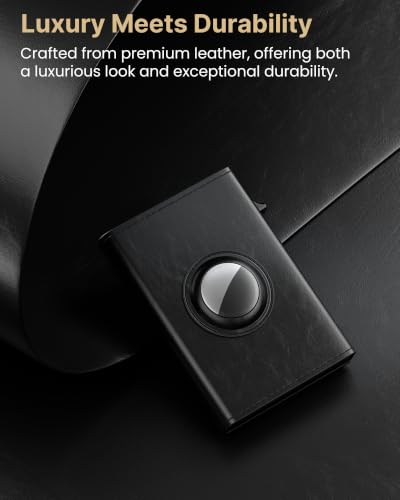 Mens Wallet Card Holder for AirTag