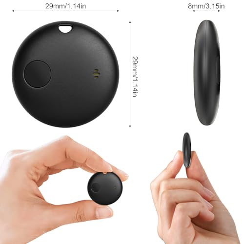 Smart Tag 2 Pack Bluetooth Tracker Work with Apple Find My