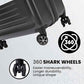 Rails Expandable Hardside Upright Suitcase with 360° Spinner Wheels (3 Count)