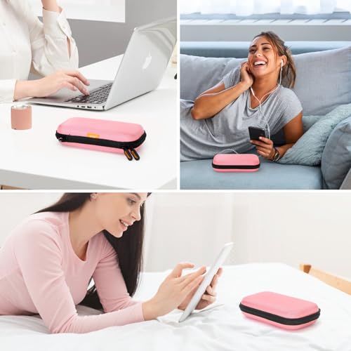 Light Pink Kawaii Hard EVA Case