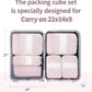 6 Set Compression Packing Cubes for Travel Women Men