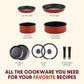 Ingenio Nonstick Cookware Set 10 Piece