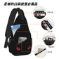 Sling Bag Red Eyes Cat Hiking Daypack Crossbody Shoulder Backpack Travel Chest Pack for Men Women