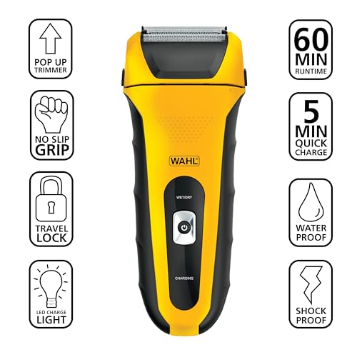 LifeProof Lithium Ion Electric Foil Shaver with Detail Trimmer for Men