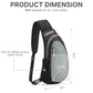 Small Sling Bag for Men Women
