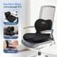 Upgraded] Car Seat Cushion and Lumbar Support Pillow One Piece