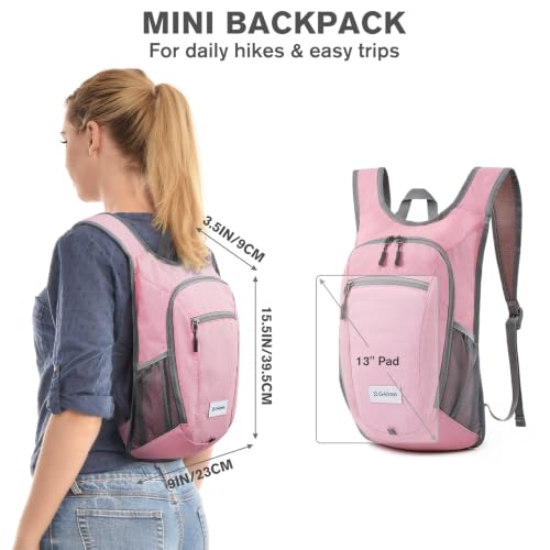10L 15L Hiking Backpack Lightweight Packable Hiking Daypack Small Travel Outdoor Foldable Shoulder Bag