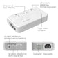 2000W Voltage Converter 220V to 110V Travel Adapter