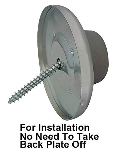 Stainless Steel Wall Mount Concave Door Stop (12 Count)