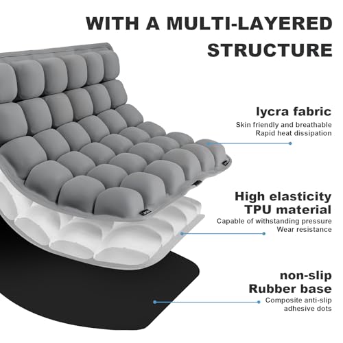 Grey Travel Seat Cushion
