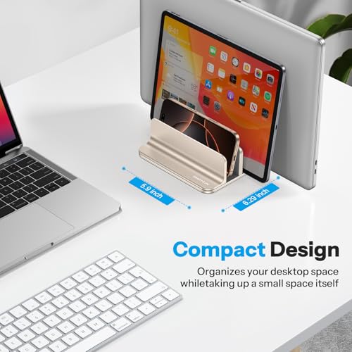 3 Slot Multiple Vertical Laptop Stand