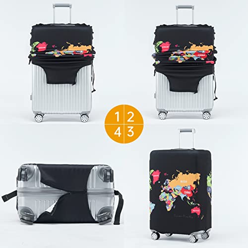 Travelkin Suitcase Covers For Luggage Tsa Approved Luggage Covers Protector