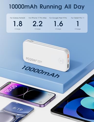 Portable Charger 10000mAh Fast Charging w