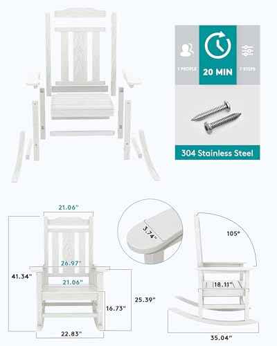 Outdoor Rocking Chair