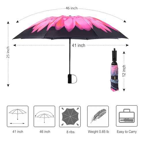 Umbrella Compact Inverted Folding Umbrellas Auto Open Auto Close