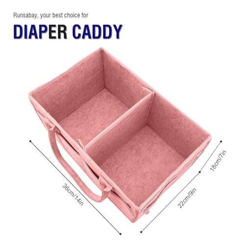 Diaper Caddy Organizer for Newborn Baby Essentials