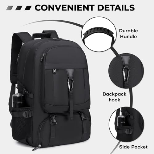 17.3 Inch gym backpack with shoe compartment