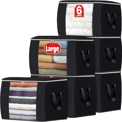90L Clothes Storage (6 Count)