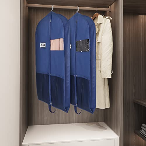 Suit Bags for Men Travel & Storage Suit Cover With Handles 43 in