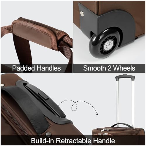 Convertible Garment Travel Bag with Trolley and Wheels