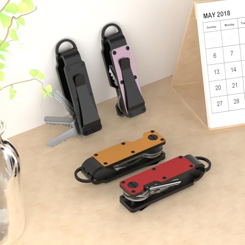 Key Organizer Minimalist Innovative Keyholder Compact Keys Organizer Smart KeyChain Secures 2