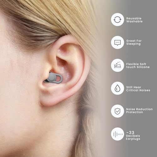 Silicone Ear Plugs for Noise Reduction