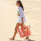 Beach Bag with Zipper