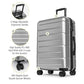 Luggage Sets 3 Piece Hardshell 20" (3 Count)