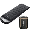 3 4 Season Sleeping Bag for Adults Lightweight Warm Cold Weather Camping Bag with Waterproof Compression Sack