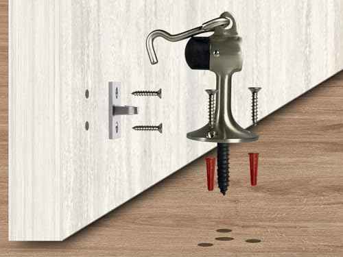 Door Stop Solid Brass (2 Count)